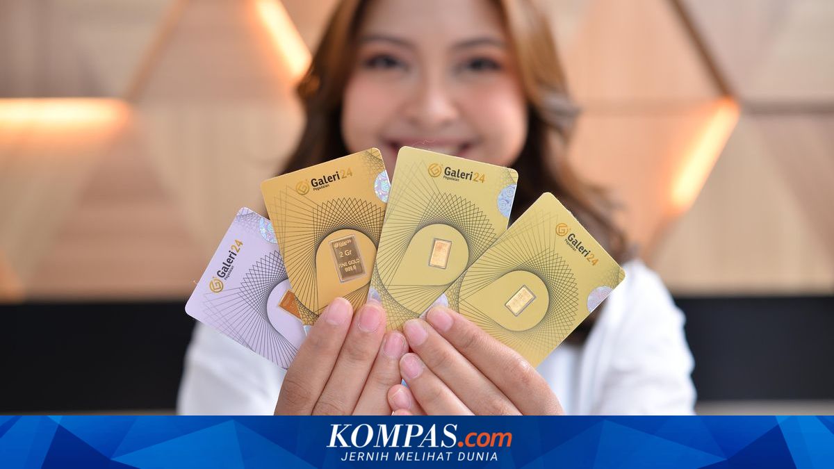 Harga Emas Hari Ini di Pegadaian 23 Oktober 2026: Galeri 24-UBS
